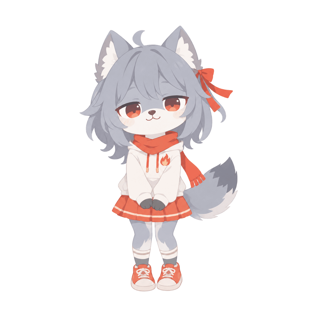遠吠えオオカミ