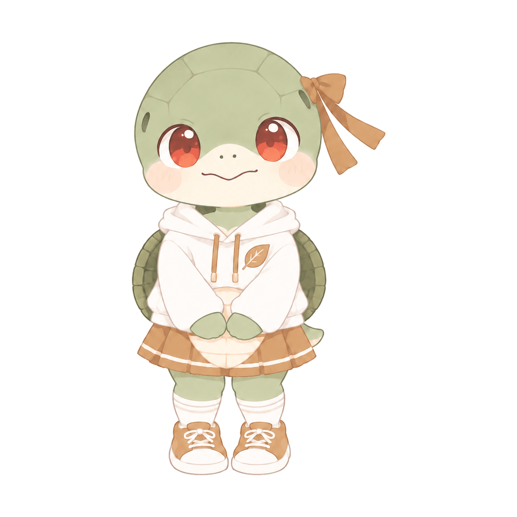 岩場カメ