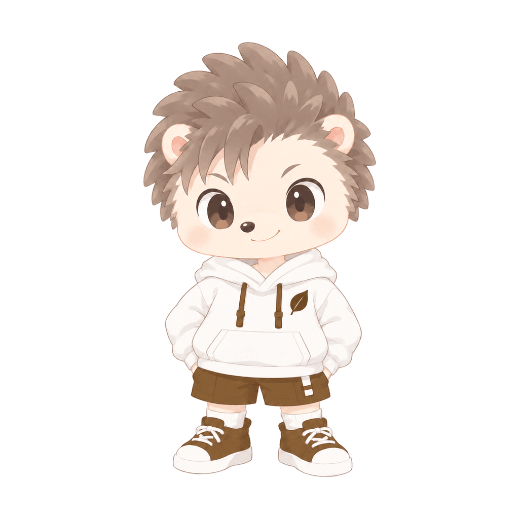 丸まりハリネズミ
