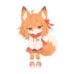 焚き火キツネ